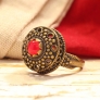 Перстень Боярский зерненый